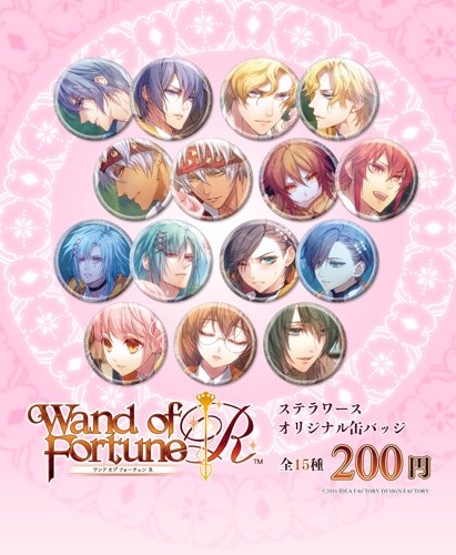 ワンドオブフォーチュン ルル 缶バッジ 5点セット ワンドオブ