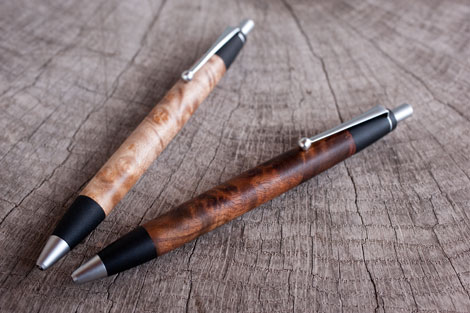 5年もののマーブルウッドのペン | 野原工芸｜作り手の裏話
