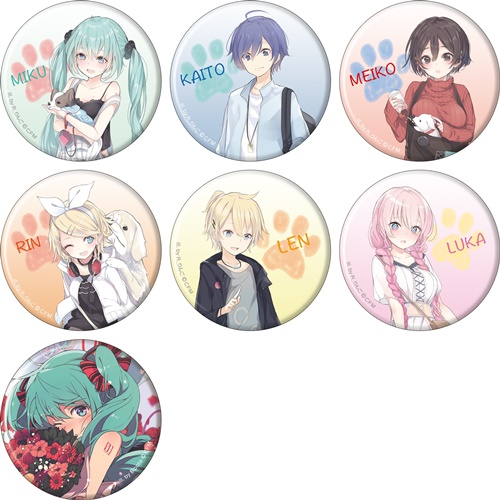 初音ミク 缶バッジ 11th Anniversary 荻poteムービック