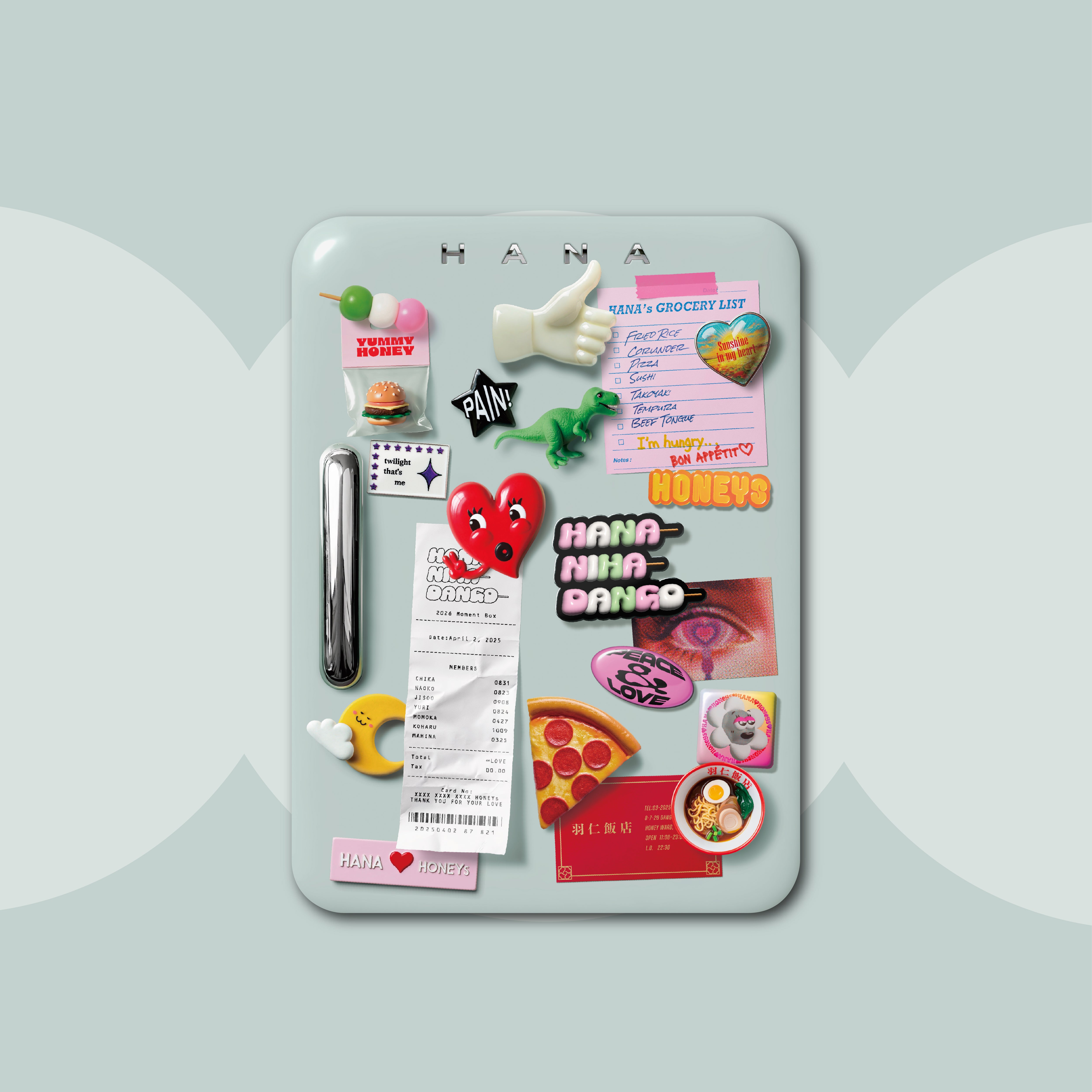 新品未開封】HANA公式グッズ BAD LOVE バンダナ＆アクセサリーケース