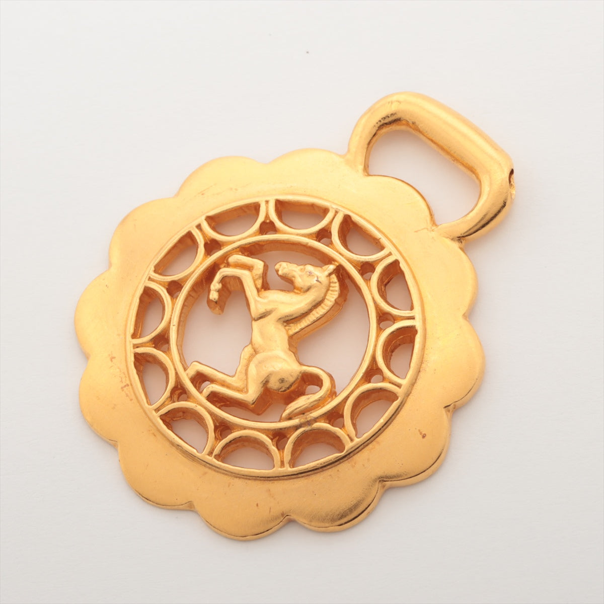 エルメス HERMES ホース ネックレストップ GP ゴールド – Brandar