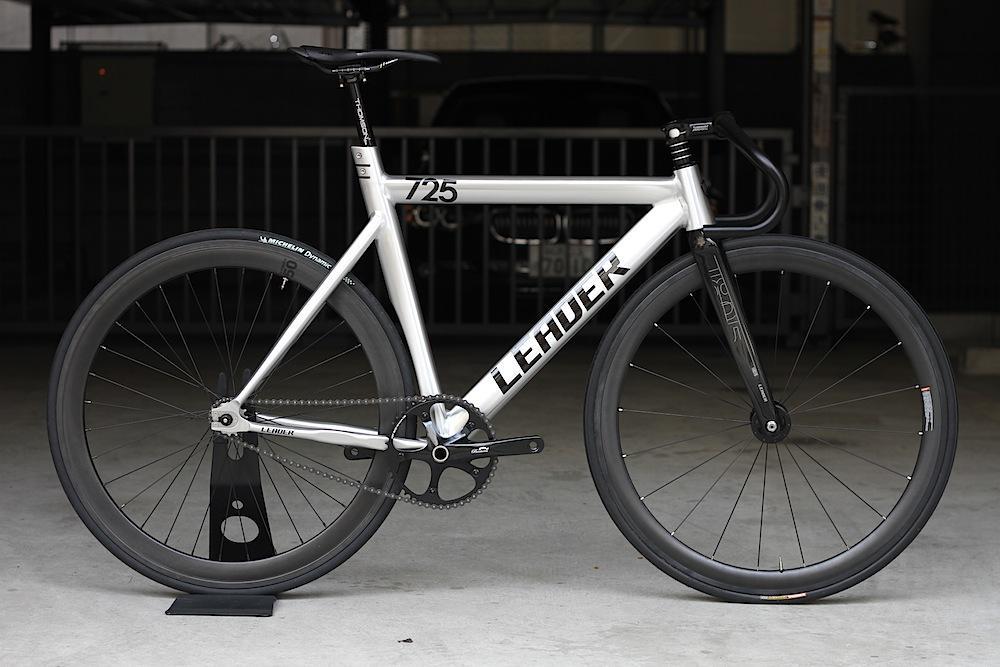 直接引取】LEADER BIKE 725 DUOMATIC 前ブレーキカスタム