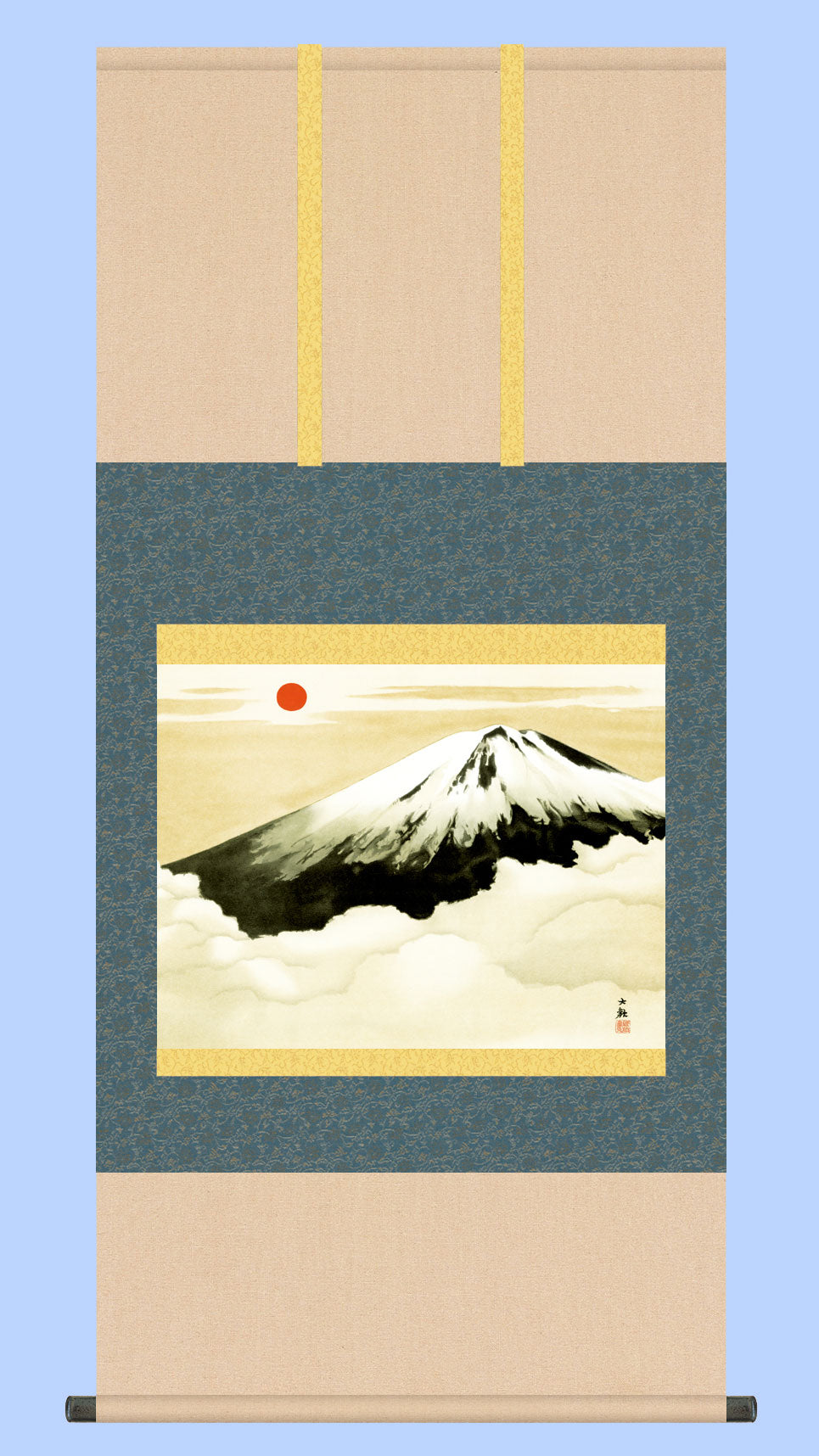 名画複製画掛け軸 霊峰不二 横山大観 – 寿鳳人形の東芸