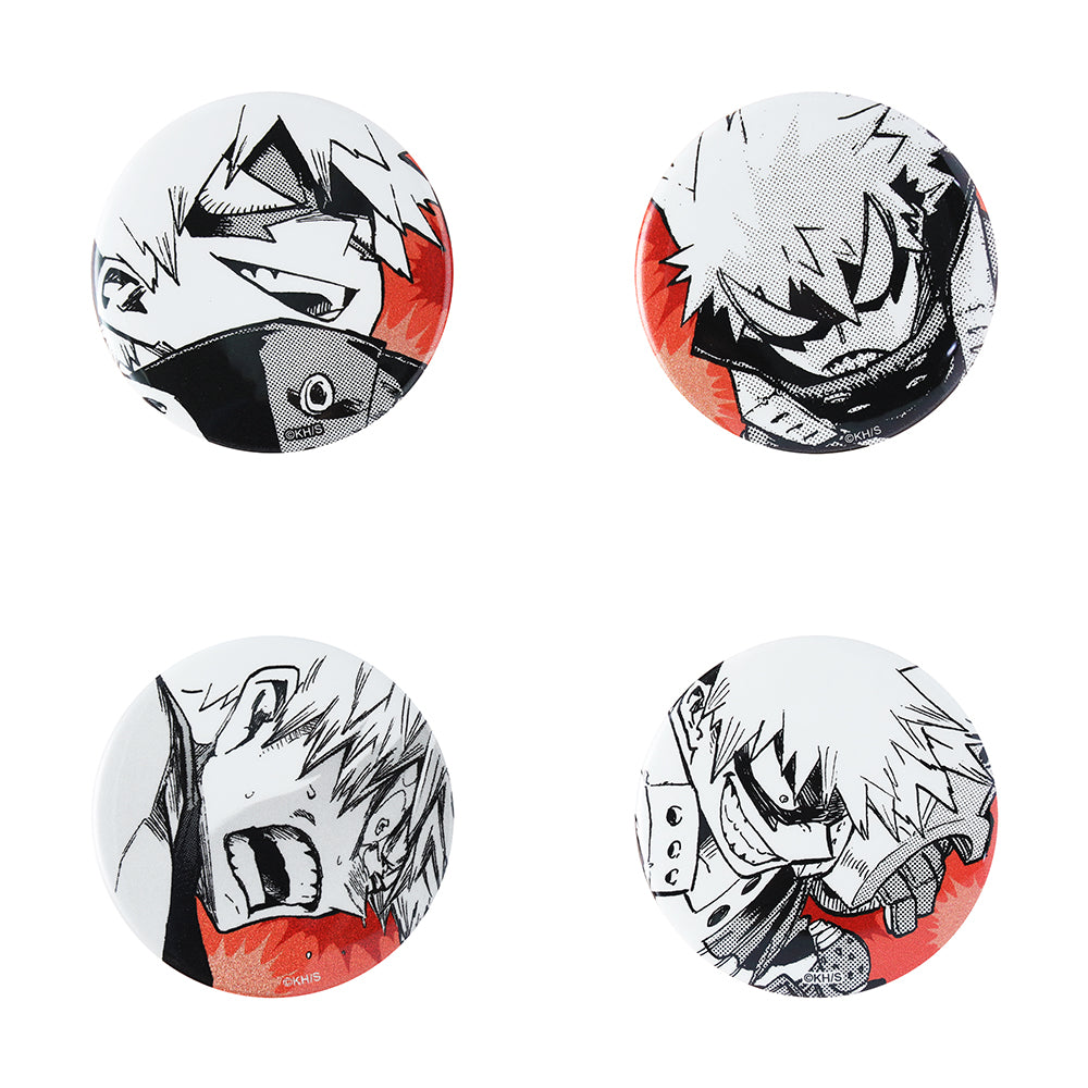 ヒロアカ 爆豪勝己 新十傑 コレクション 缶バッジ 4個セット