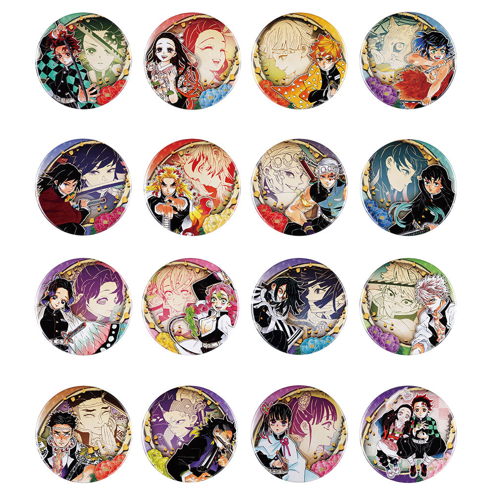コンプリートセット ×10□鬼滅の刃 コレクション缶バッジ プチ 原画展Ver.