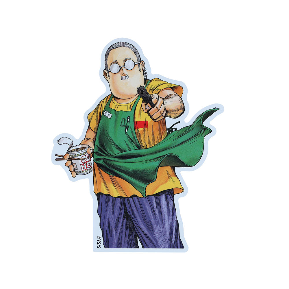 SAKAMOTO DAYS』ダイカットステッカー 坂本太郎（JCカバーイラスト