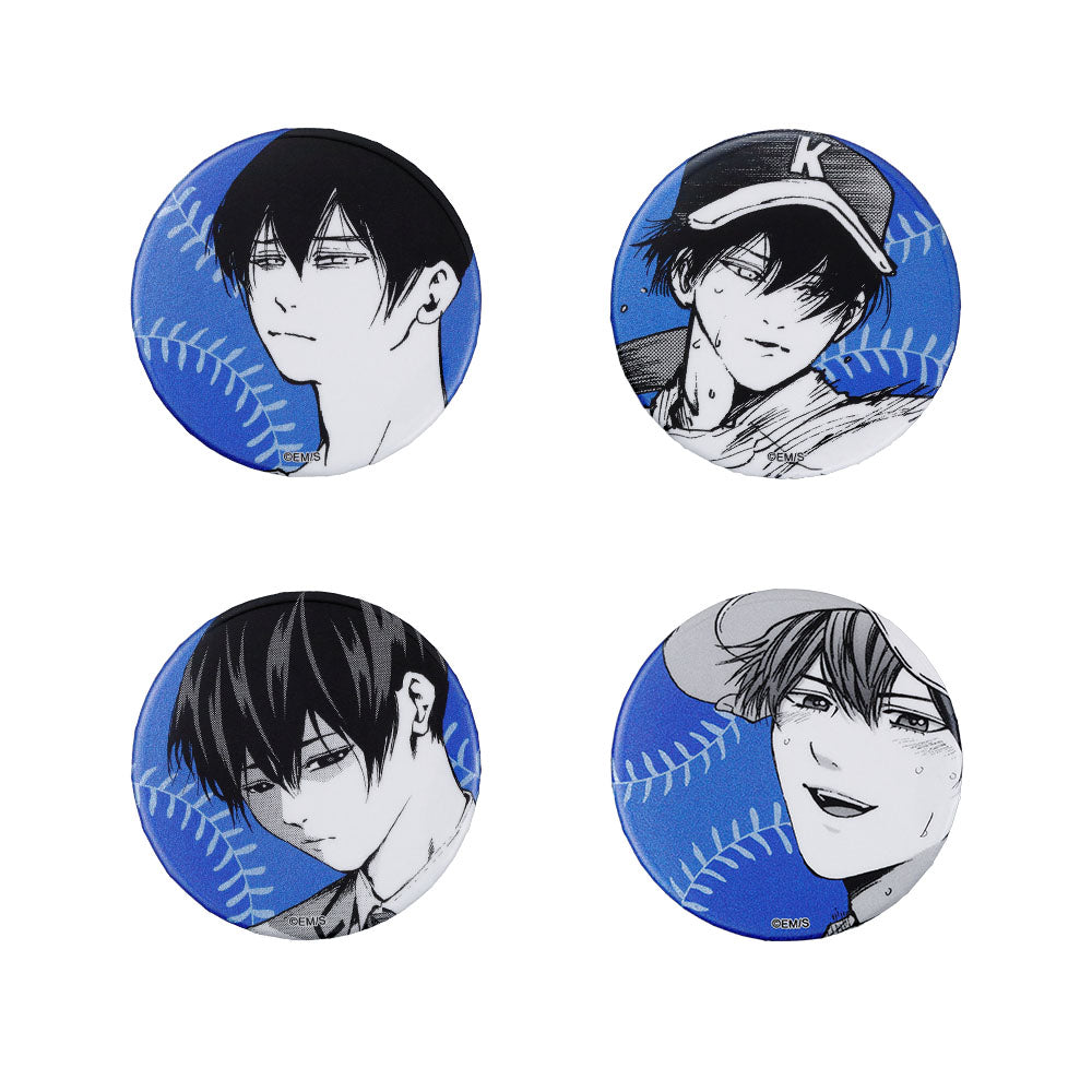 忘却バッテリー』缶バッジ4個セット EMOTIONS 清峰葉流火 – JUMP SHOP