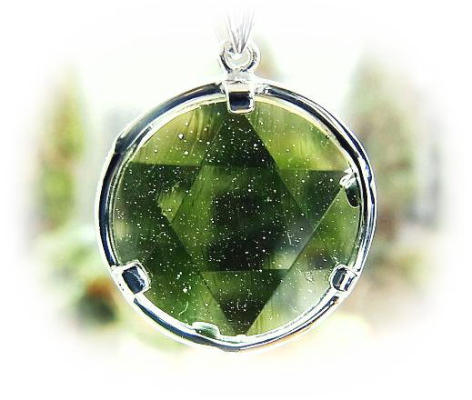 ☆Manakali ☆ 【高品質】モルダバイト 六芒星 リング ☆Manakali 様