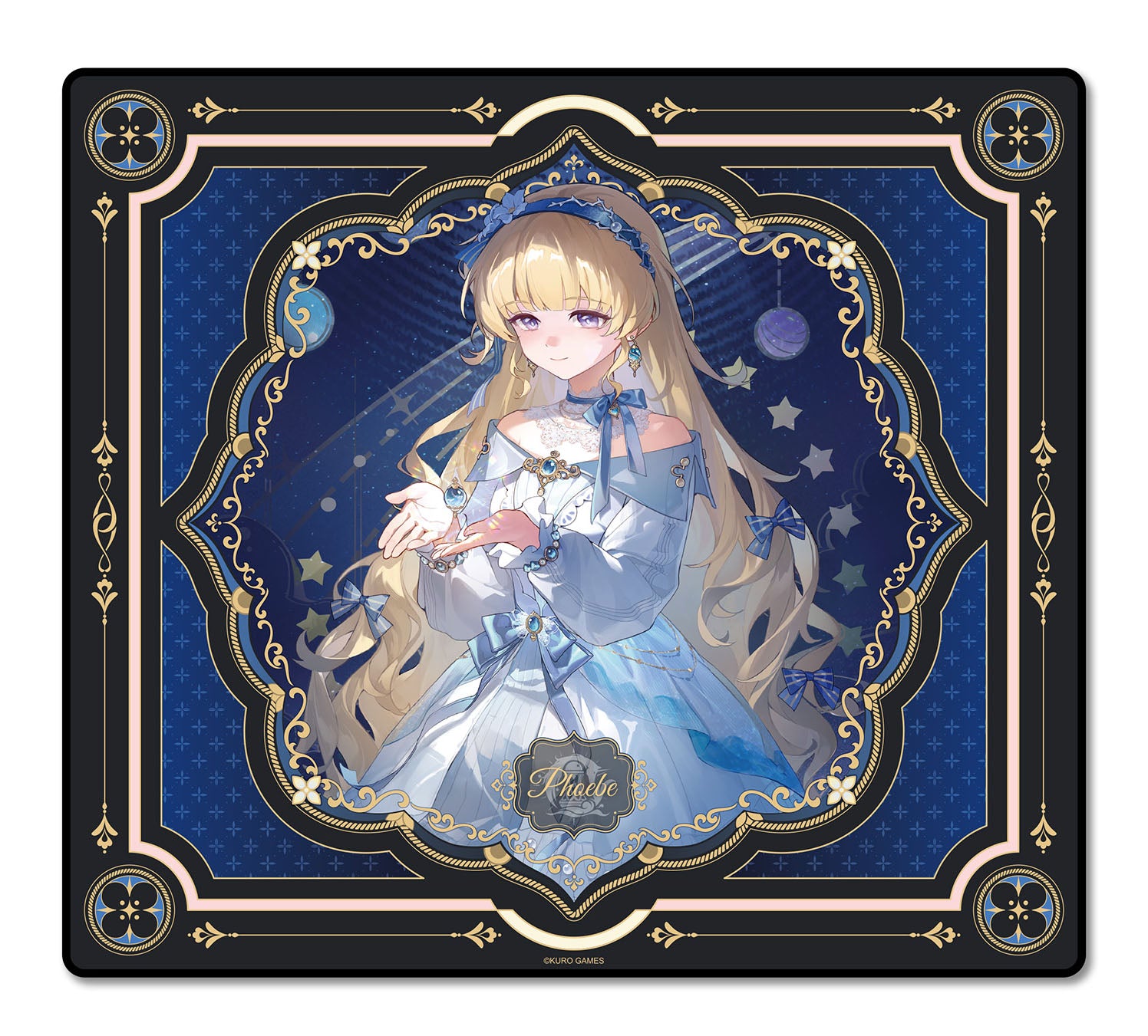 FUN4YEAH 鳴潮 ベルベットフラックスシリーズ マウスパッド フィービー