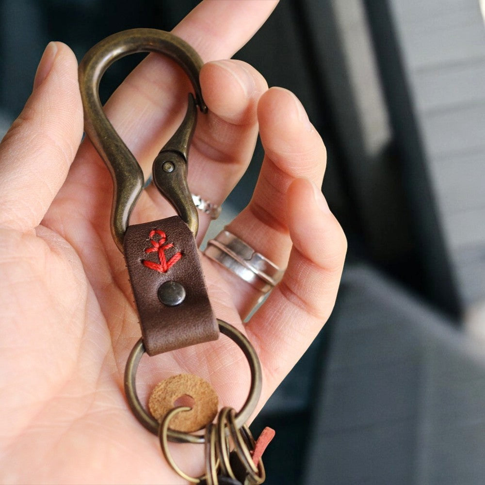 革製カラビナキーホルダー | 定番のロングセラー ac-3 – Japlish（ジャ