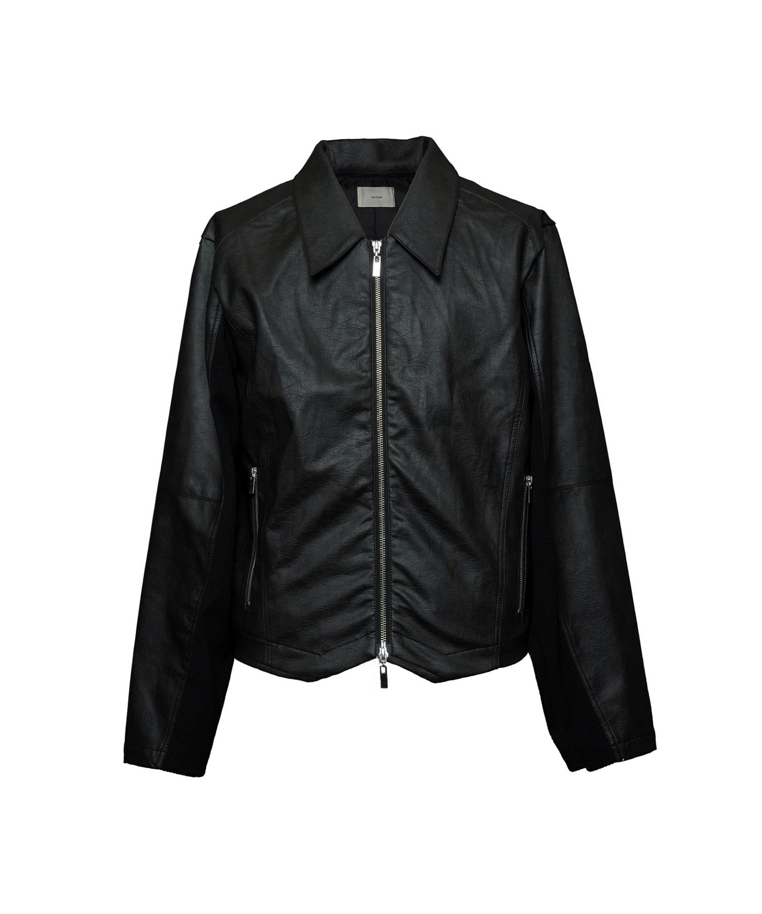 なお様jent louis double zip leather jacket Jent Louis ダブルジップ