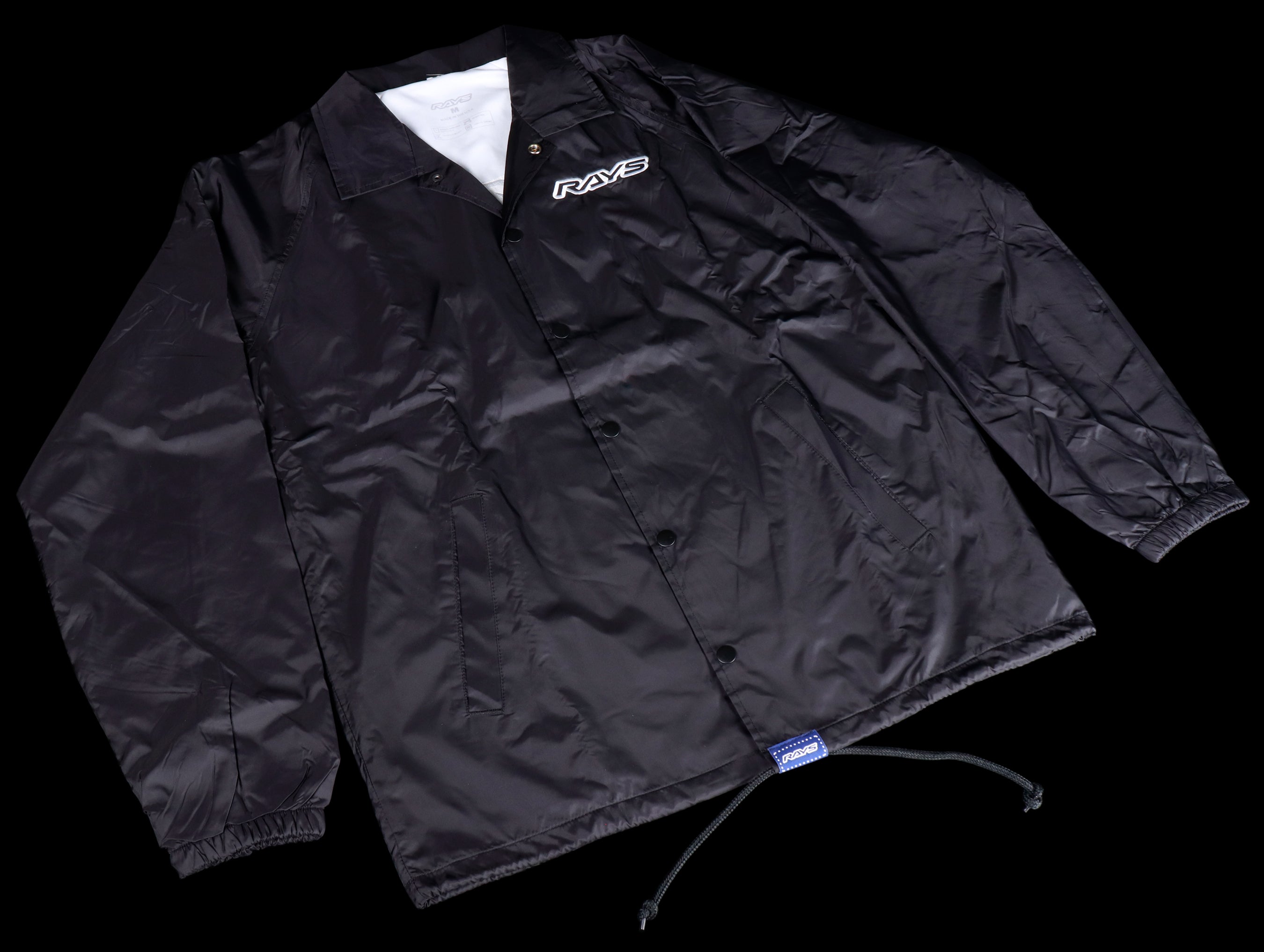 Rays Windbreaker Jacket - Black - JHPUSA
