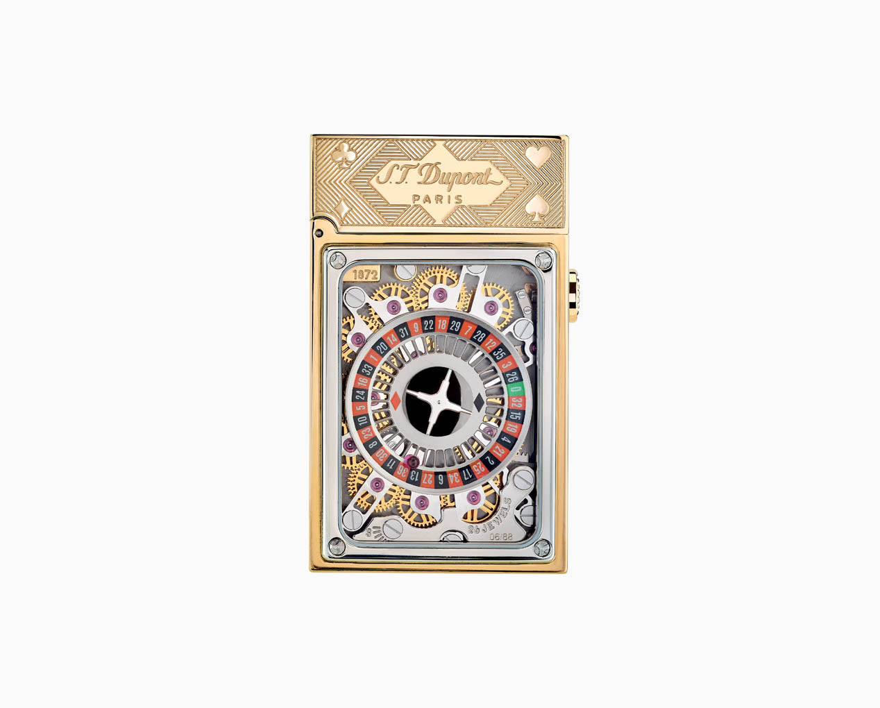 カジノ ポケット コンプリケーションライター イエローゴールド | S.T.