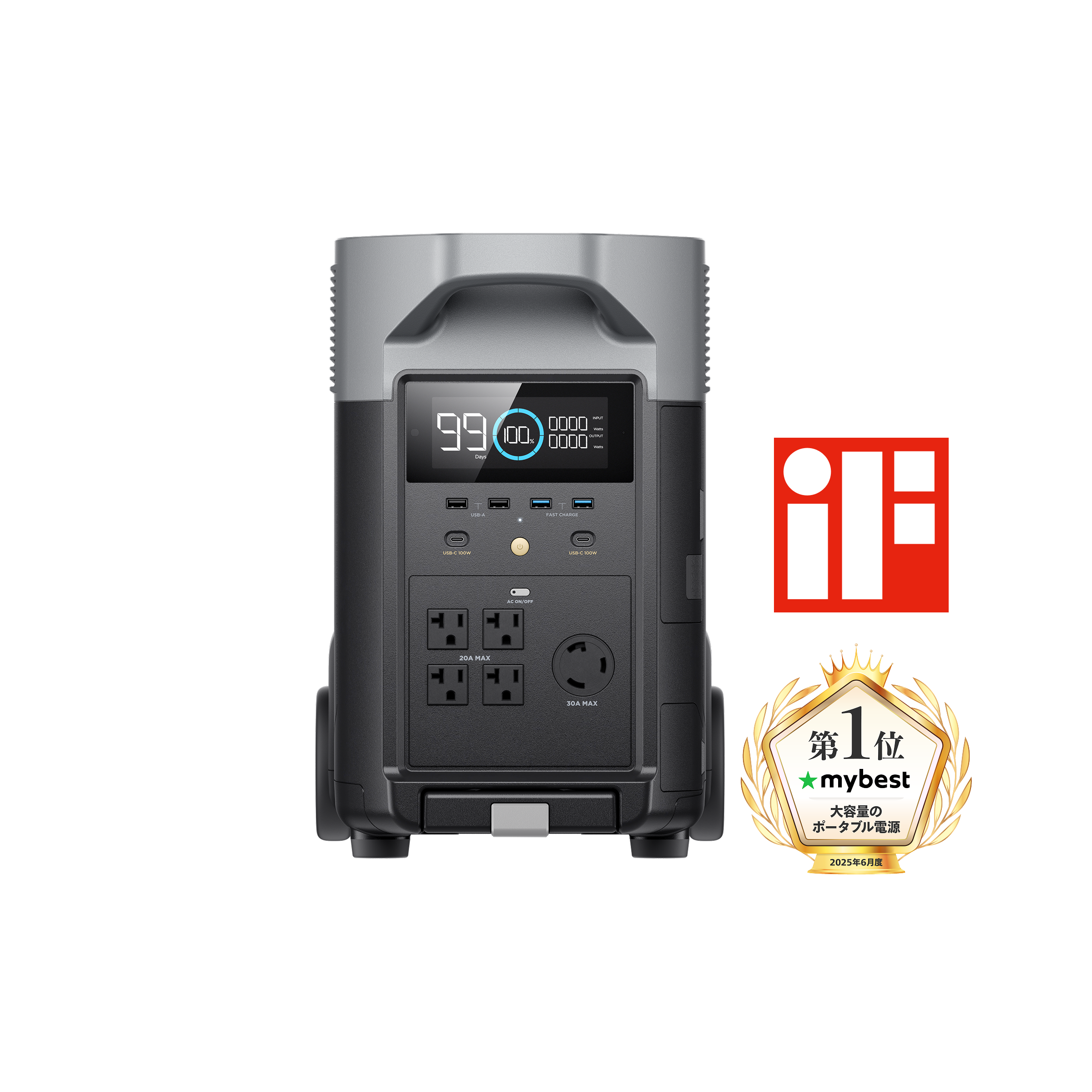 大容量1200W】ポータブル電源 1075Wh 336000mAh 防災 Amazon.co.jp