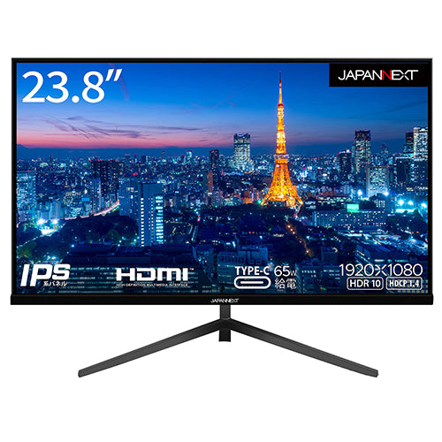 JAPANNEXT 23.8インチIPSパネル搭載 フルHD液晶モニター JN