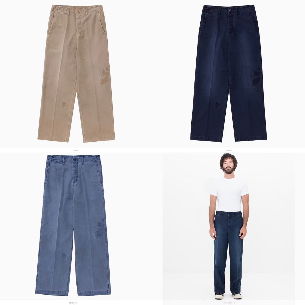 visvim 25SS EX WIDE CHINO PANTS CRASH – Vintage Concept Store
