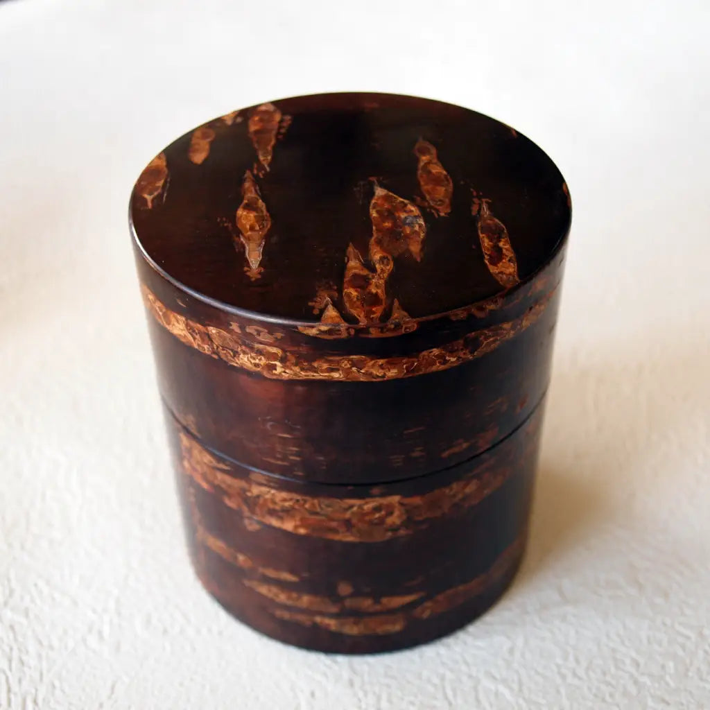 茶筒・角館・桜総皮樺細工・煎茶・伝統工芸 – かく丸漆器問屋EC
