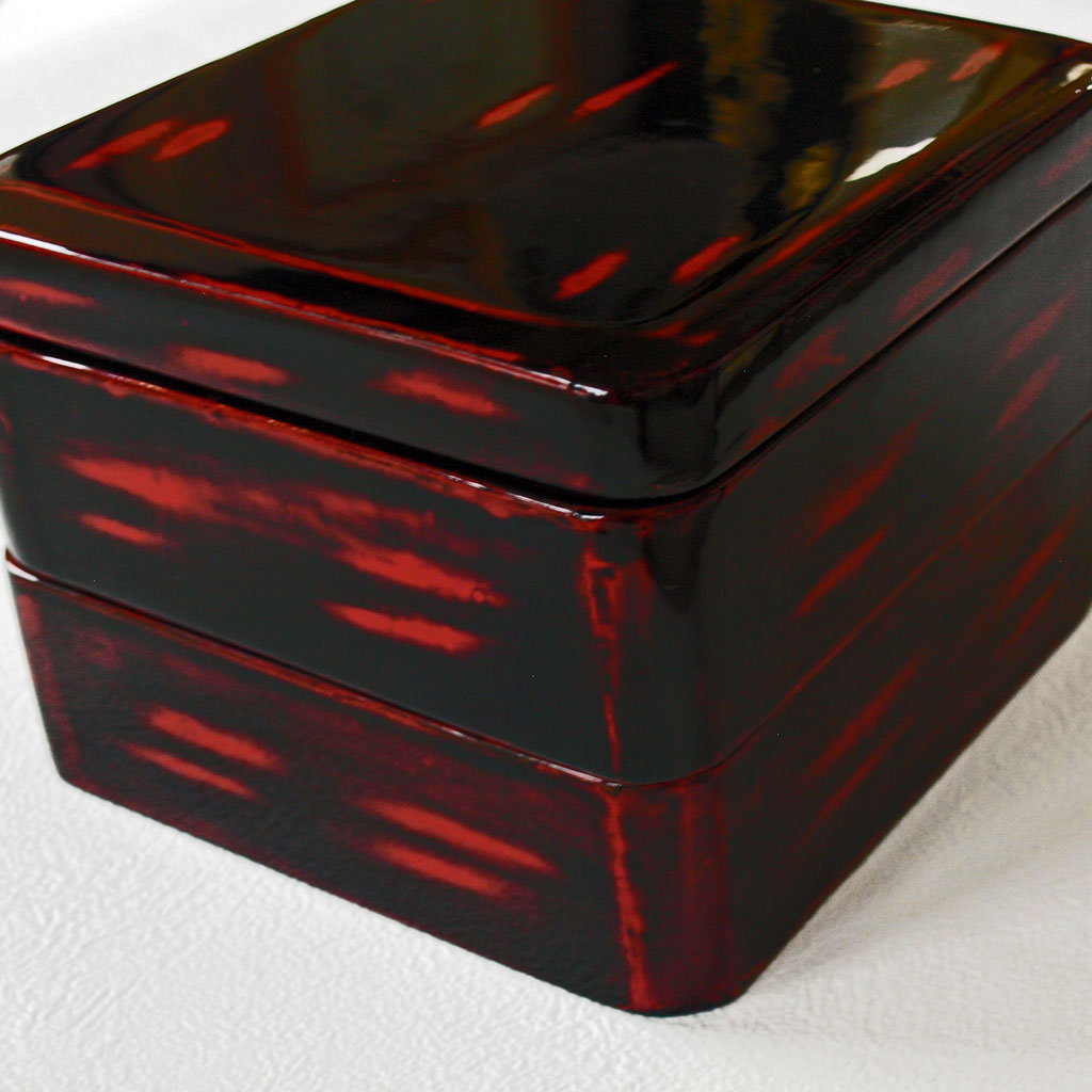漆器製 赤黒 重箱 漆器製 赤黒 重箱 【公式通販】