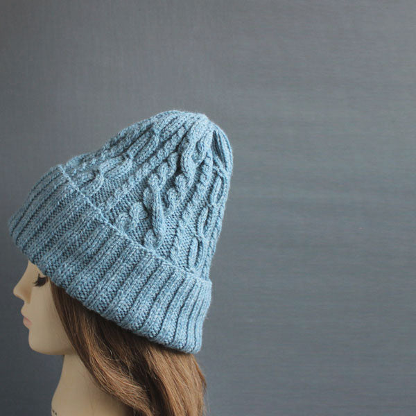 希少 CHANEL ビーニー ケーブル編み 希少 CHANEL ビーニー ケーブル