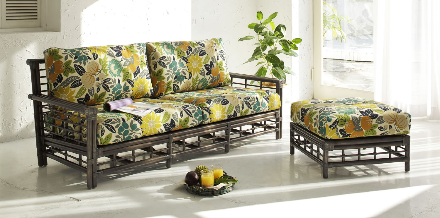 KAZAMA 割引 カザマ ラタン 籐 ソファ Aisance エザンス 2人掛け 楽天