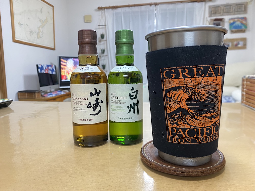 サントリー 山崎 180ml 白州 180ml プレミアムハイボール缶 2種類 白州