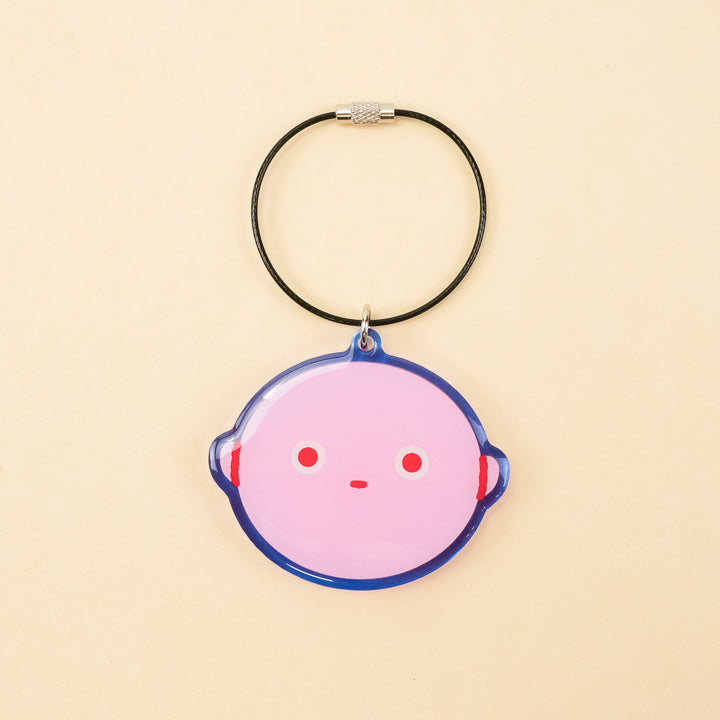 アクリルキーホルダー＜face＞ / 前田豆コ