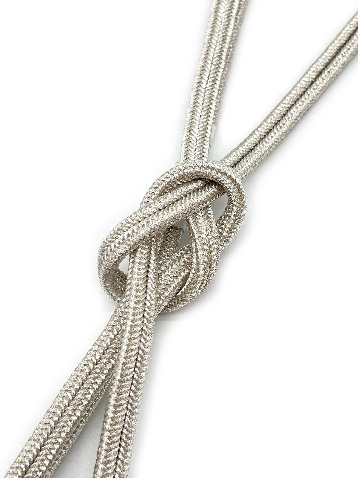 特典あり】ゆるぎ組帯締 ハンサム銀糸 [紅衣オリジナル]手組み – 木下