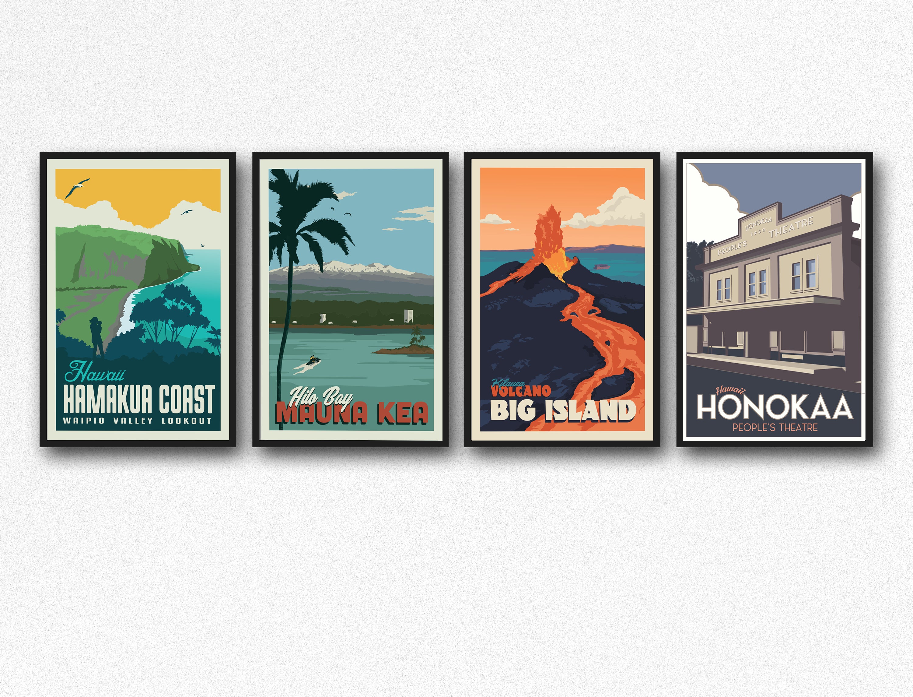 ハワイのヴィンテージアートポスター | KoaWood Ranch
