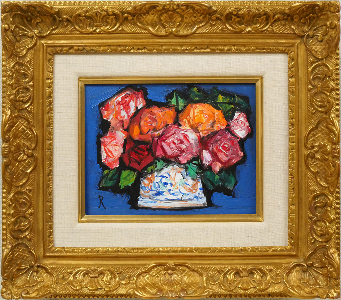 田渕眞兒 油絵 油彩 薔薇シリーズ 花 No.10 田渕眞兒 油絵 油彩 薔薇