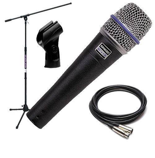 Shure Beta 57A Dynamic Instrument Microphone PERFORMER PAK – Kraft