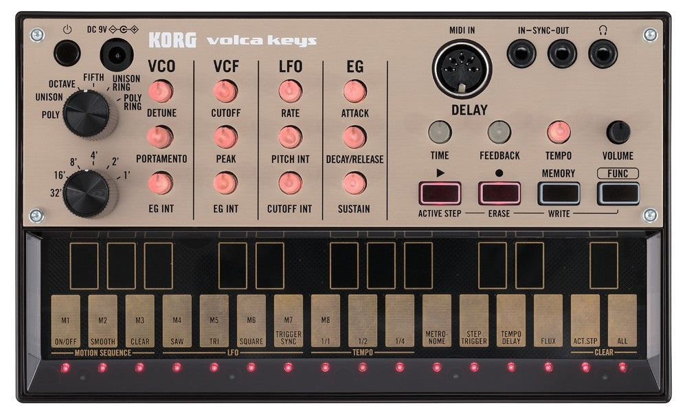 Korg Volca Keys - Analog Loop Synth POWER KIT – Kraft Music