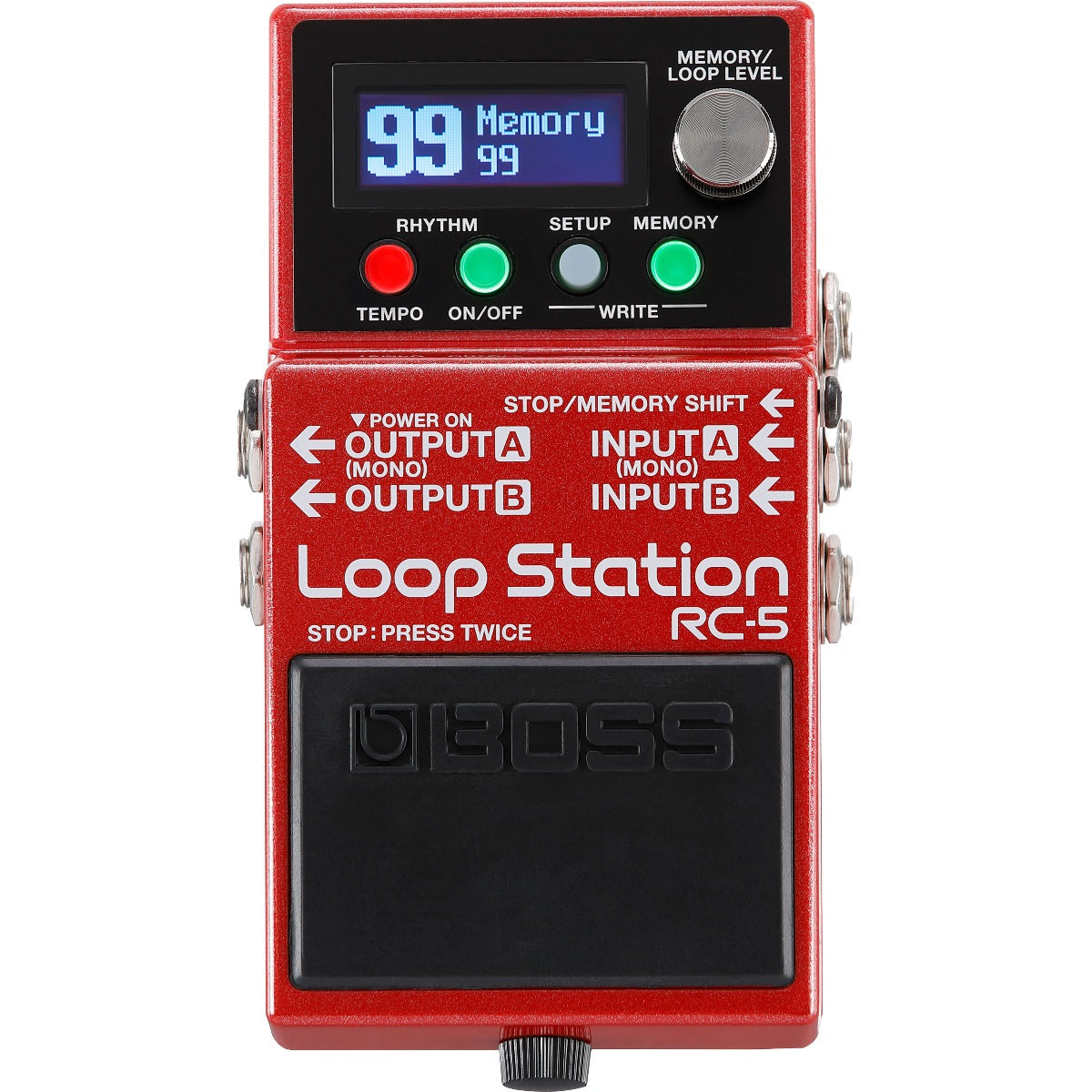 Boss RC-5 Loop Station Pedal STAGE RIG – Kraft Music