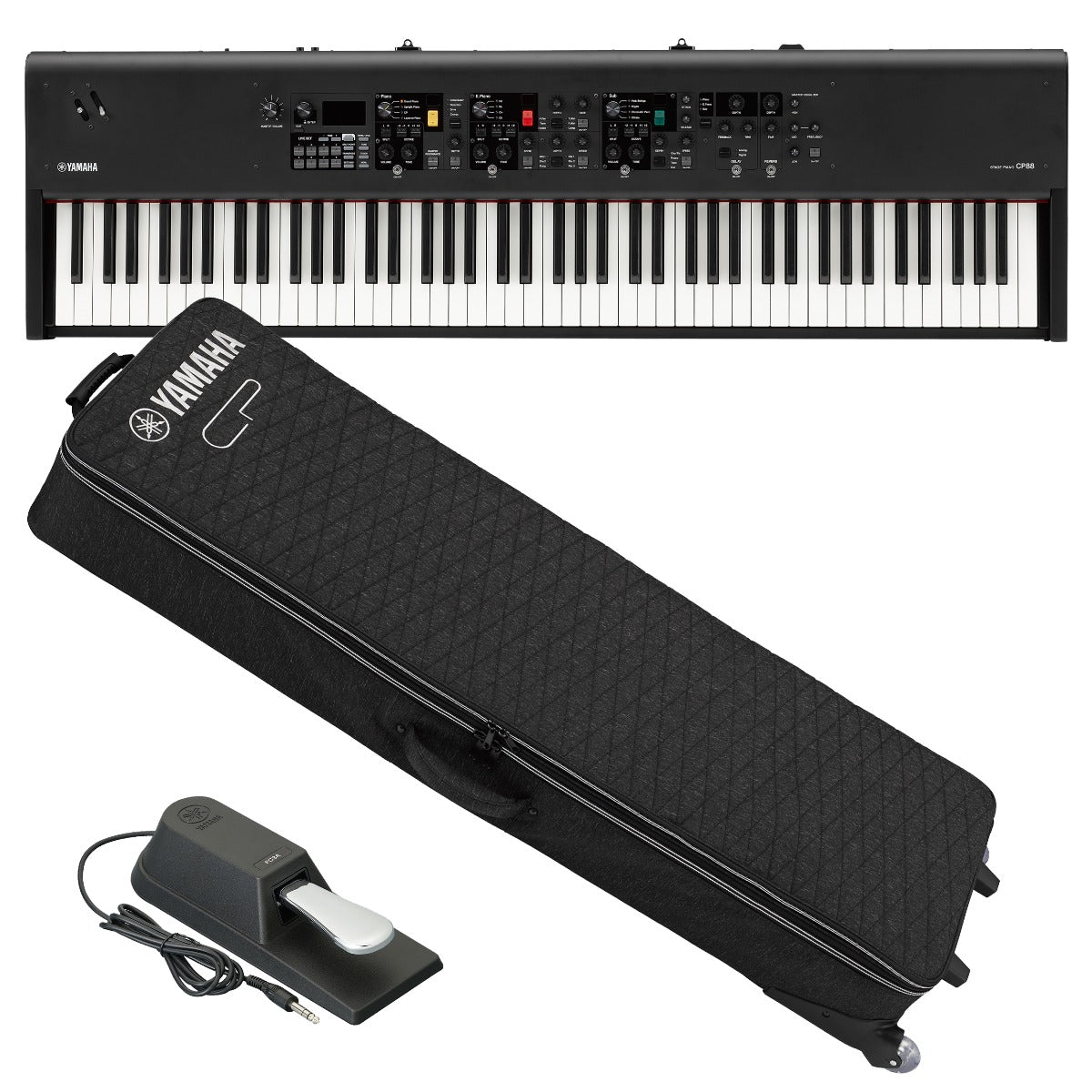 YAMAHA CP STAGE ケース Yamaha CP88 Stage Piano CARRY BAG KIT