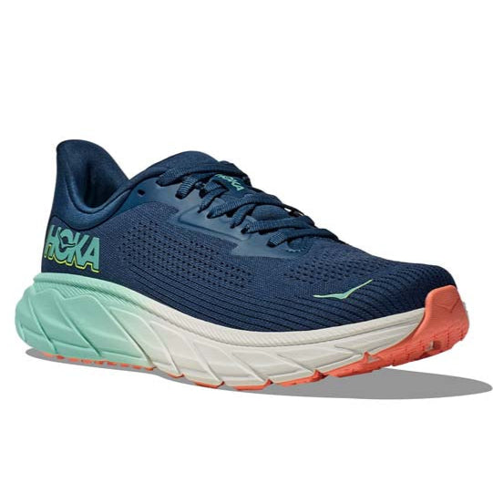 Womens Hoka Arahi 7 in Midnight/Seafoam – Lucky Shoes