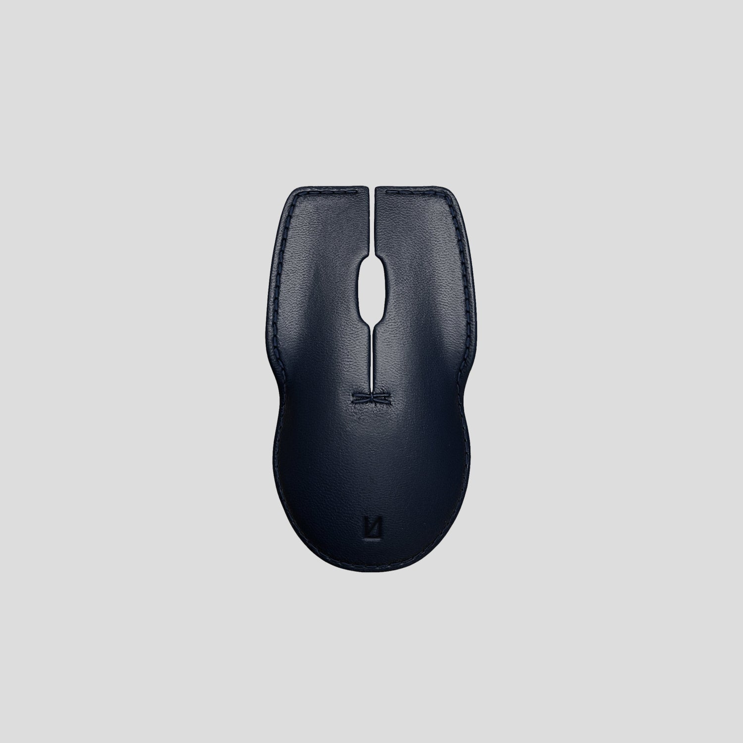Computer Mouse Accessories | Navy Blue Leather Top