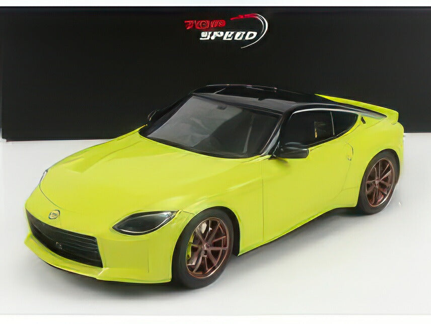 1/18ミニカー NISSAN FAIRLADY Z PROTOTYPE SPEC RHD 2023 YELLOW