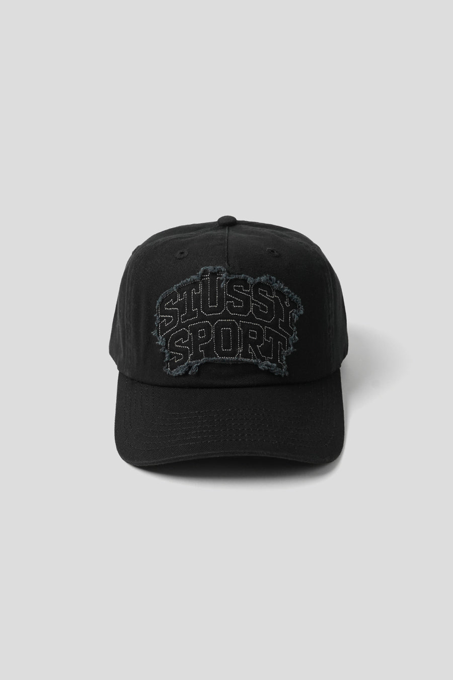 Stussy - BLACK MID-DEPTH SPORT PATCH APPLIQUE CAP – LE LABO STORE