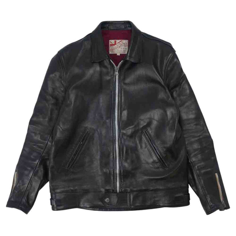 茶芯】羊革 アディクトクローズ AD-01 ブラック 40 アディクトクローズ