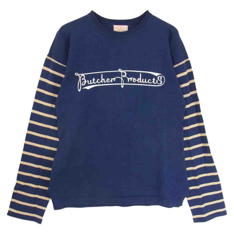 atlast butcher products ワイドボーダー Tシャツ 36 BUTCHER PRODUCTS