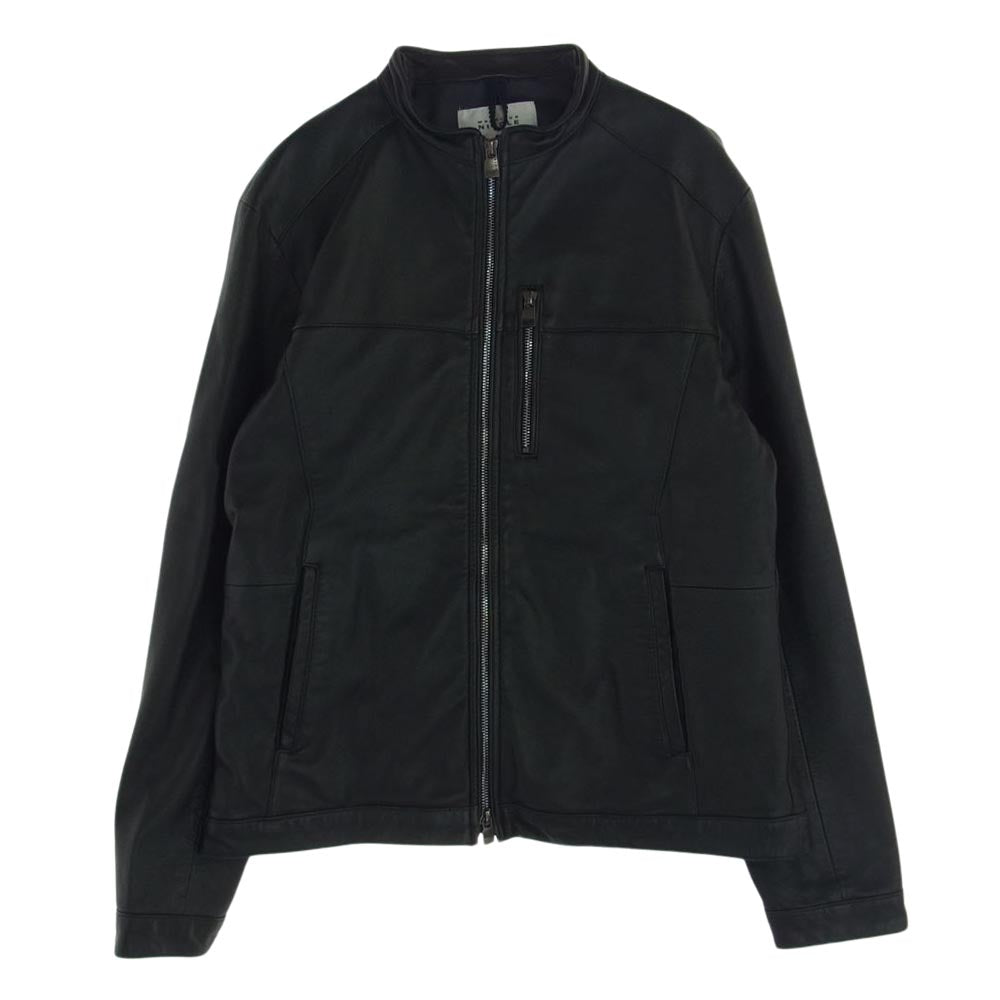 monsieur NICOLE ムッシュニコル シングル ライダース ジャケット