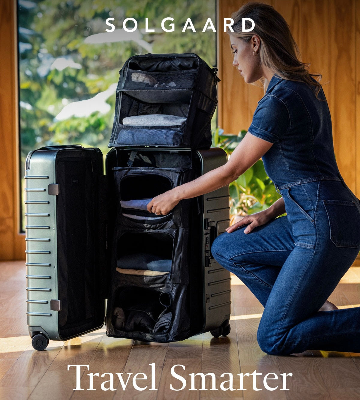 ソルガード スーツケース 91L（グリーン） ソルガード スーツケース