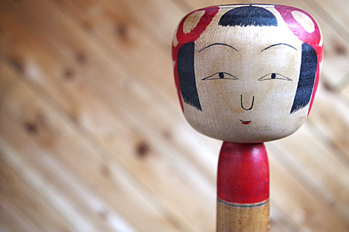 購入専用 佐藤祐介工人 可愛い玉入れえじここけし 大小2体セット 佐藤