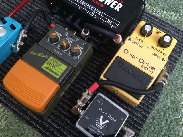 希少！】MAXON OD-F1 オーバードライブ、ACアダプター付き 希少