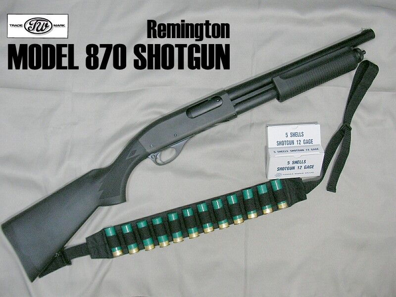 タナカ レミントン M870 ～ 右脳を刺激する！？超リアルなガスショット