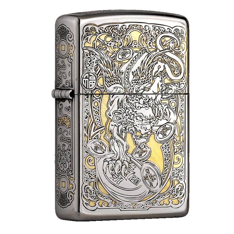 Zippo Xiangyun Pixiu ライター - 本物のFengfeng Zhibao
