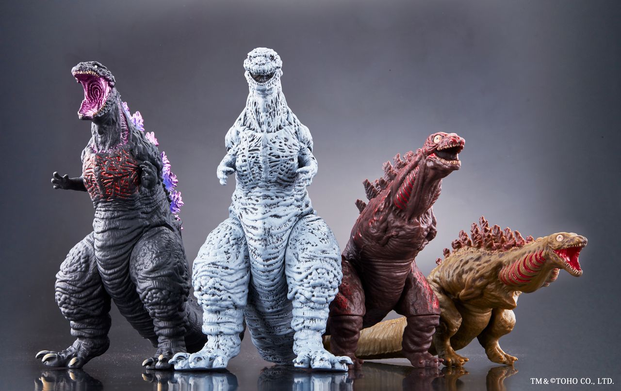 シン・ゴジラ」のゴジラをフィギュアで再現！「ゴジラ2016