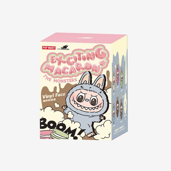 POP MART Labubu V1 Exciting Macaron – The Monsters Series – Blind