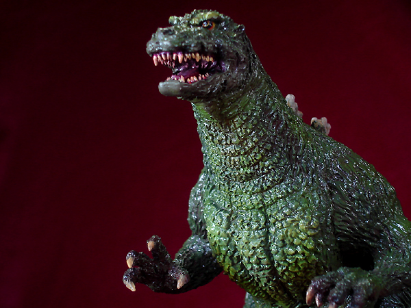 海洋堂 バーニングゴジラ 酒井ゆうじ原型 完成品 【ジュニアおまけ付き