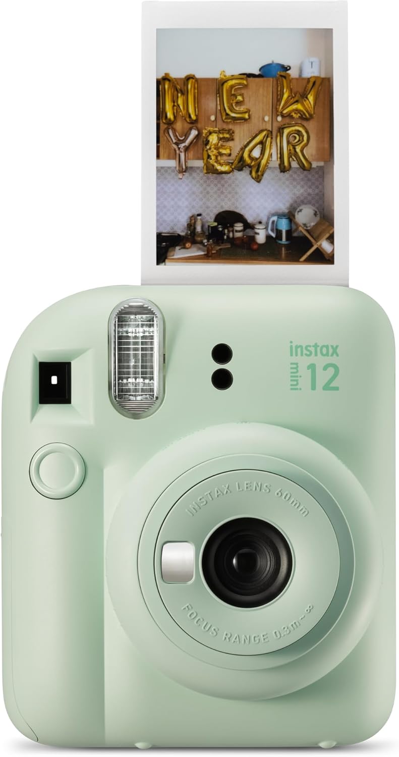 Fujifilm Instax Mini 12 Instant Camera - Mint Green – gift-geeks.com