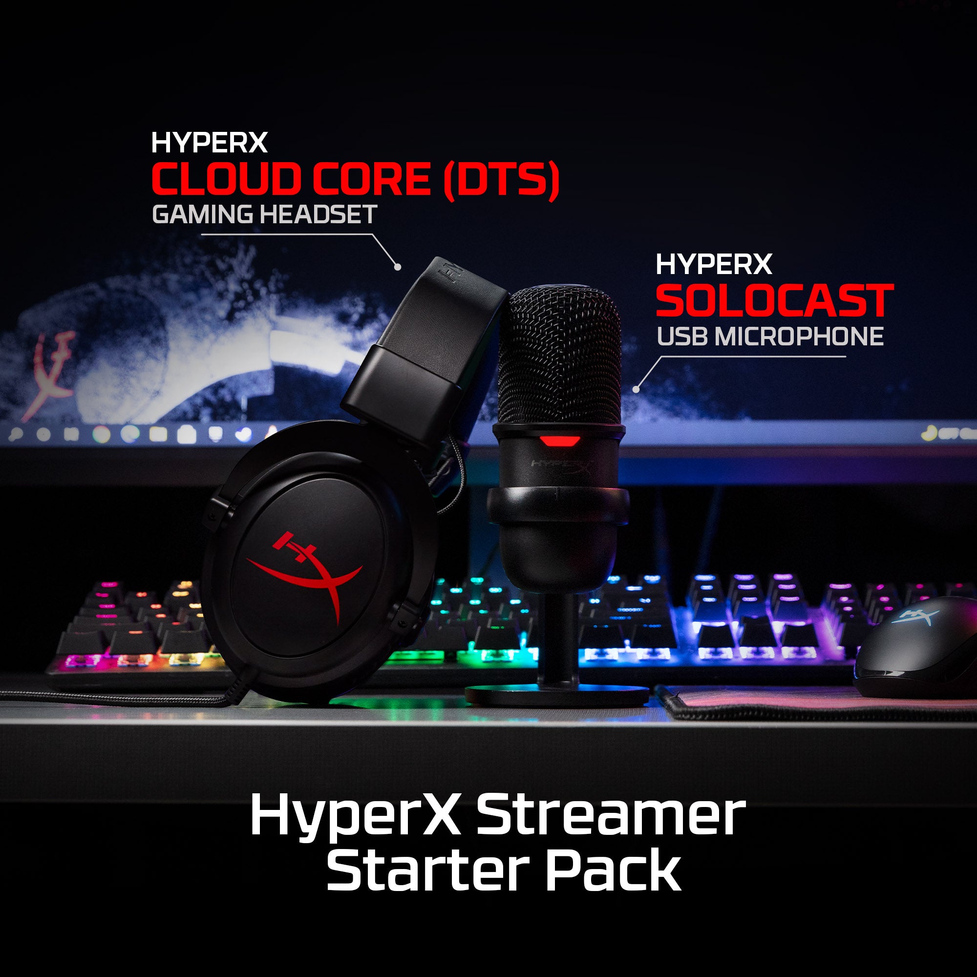 HyperX Launches Streamer Starter Pack for Aspiring Content